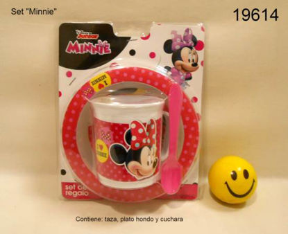 Imagen de TAZA Y CUCHARA CON BOWL MINNIE 11.23